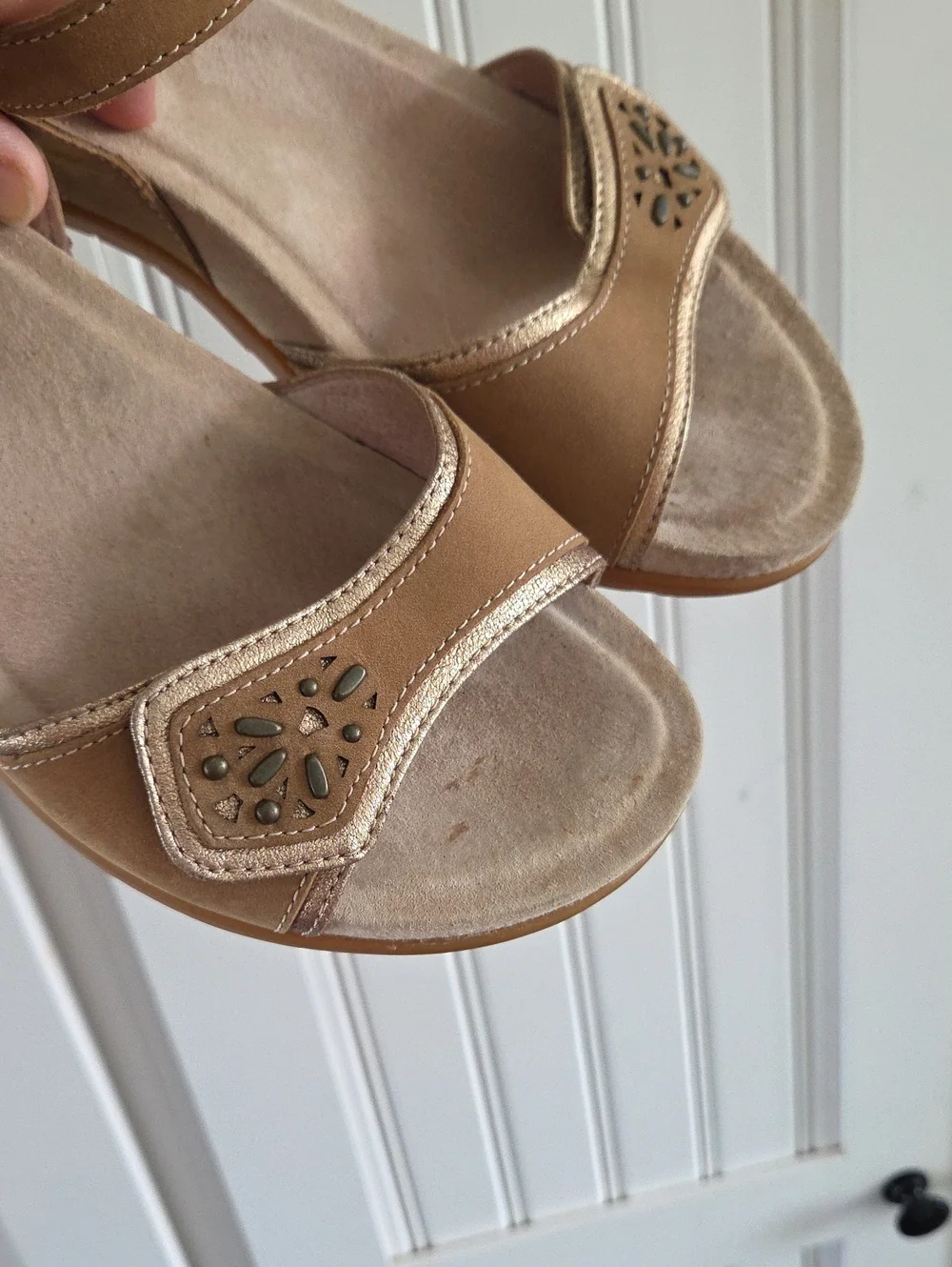 Dansko Blythe Leather Sandals 40 9